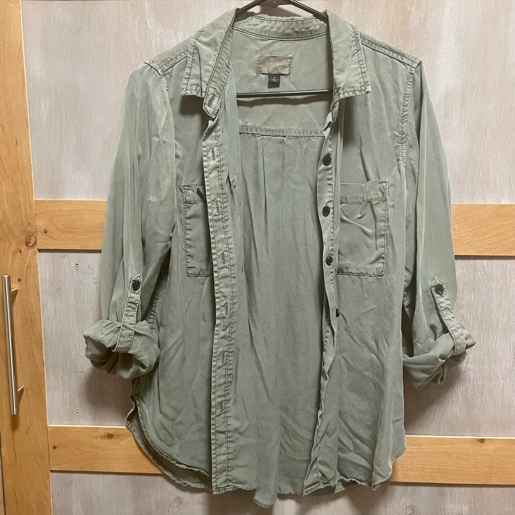 Universal Thread Olive Green Button Down